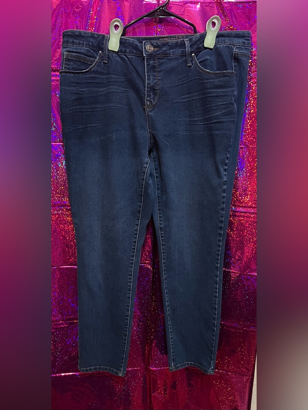 Faded Glory Women's Dark Indigo Skinny Jeans